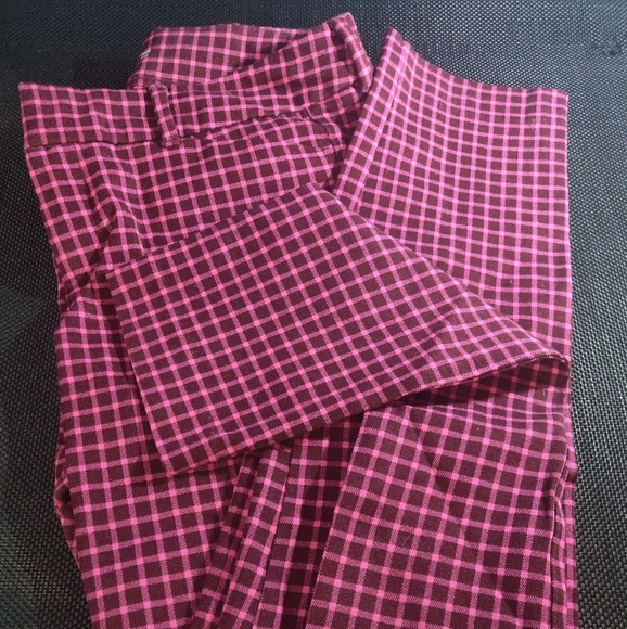 Old Navy Pixie Plaid Pants Size 2 - Picture 1 of 3